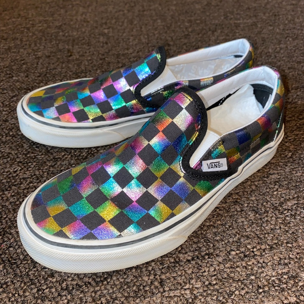 Checkered Vans